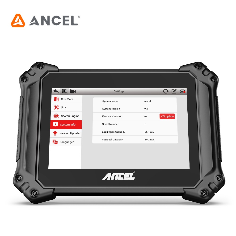 ANCEL V6 Full System OBD2 Scanner Car Diagnostic Tool Code Reader Bidirectional