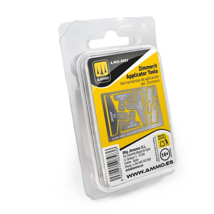 Mig Ammo #8583 Zimmerit Applicator Tools