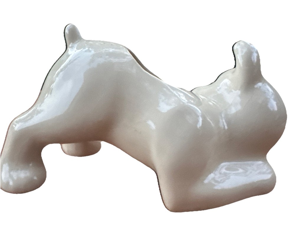 Vintage Pig Planter With Bumblebee