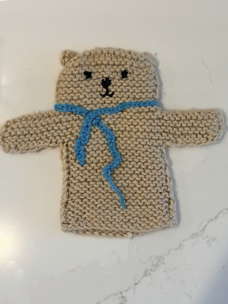 Crochet Bear Puppet