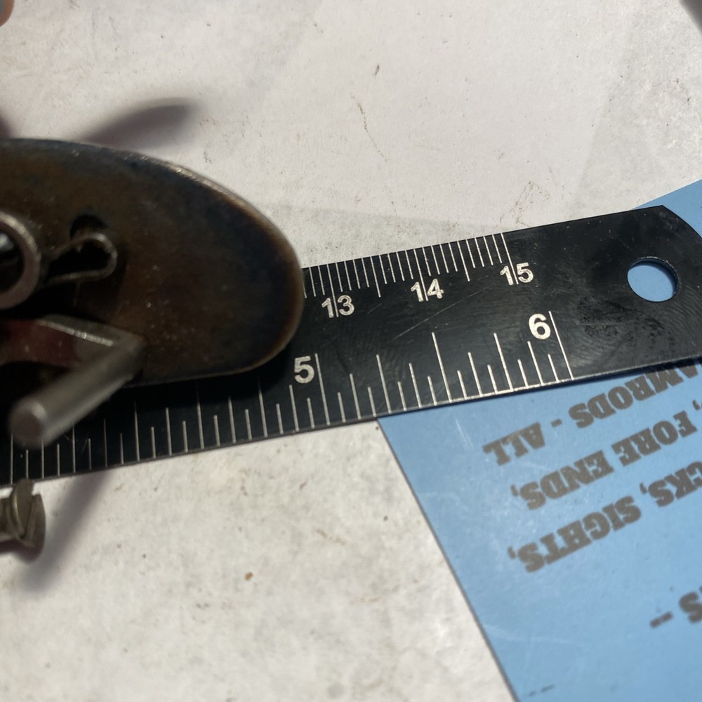 CVA Lock (full size) From Hawken Muzzleloader W Bolts and Lock Washers.