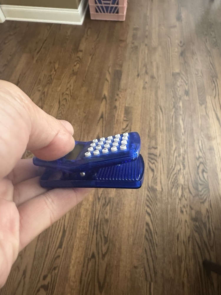 Apple Computer Refrigerator Magnet Calculator Clip