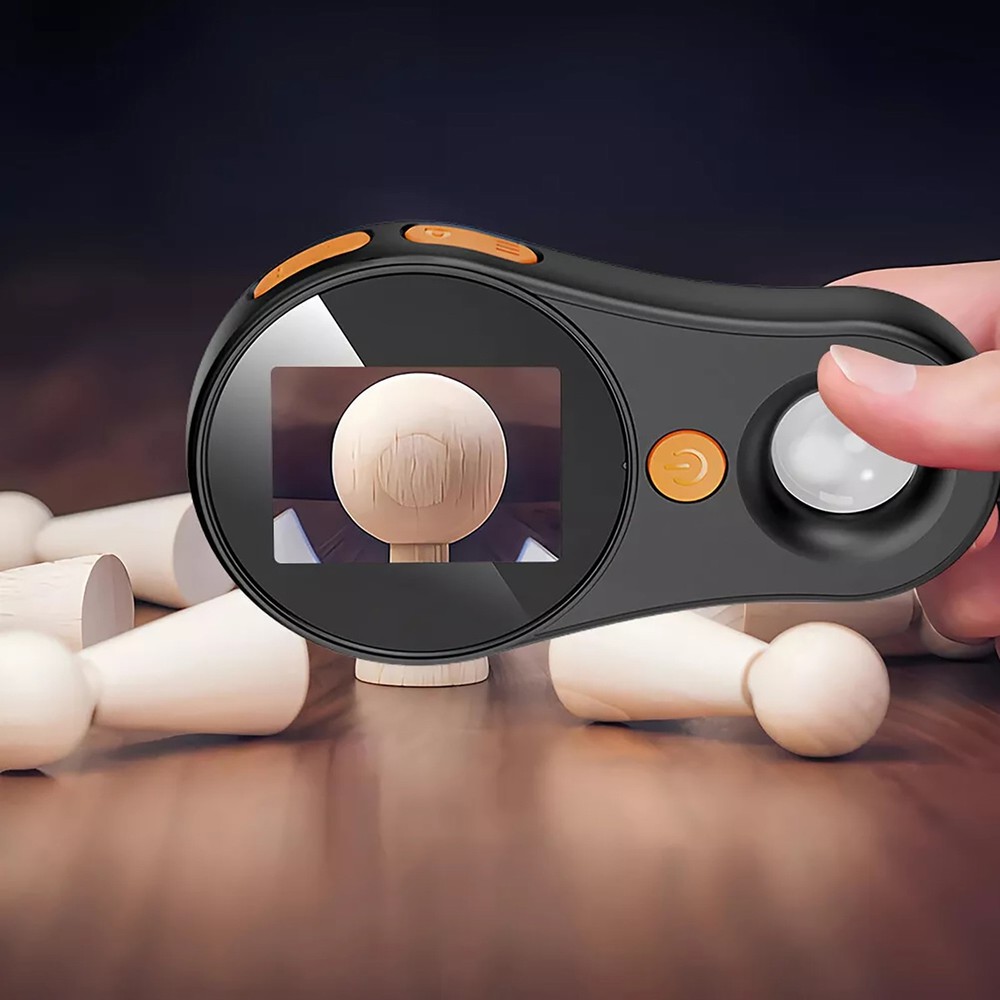 500X Handheld Digital Microscope 2 MP Microscope Camera for Real-Time Sharing,