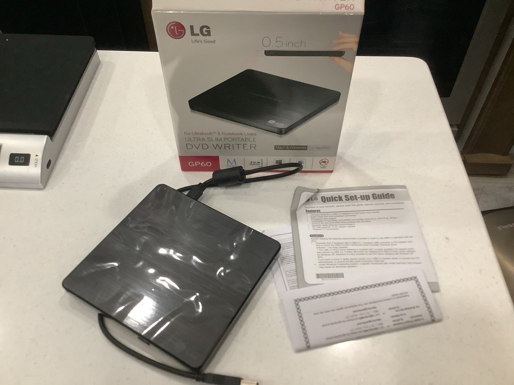 Portable DVD Writer Ultra Slim Mac And Windows Ulta &notebook Users