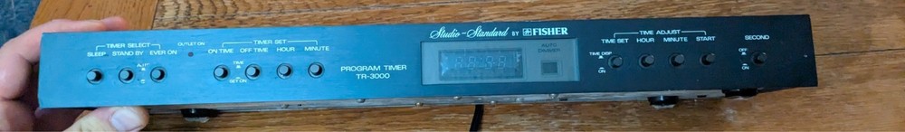 Fisher Studio-Standard TR-3000 Program Timer