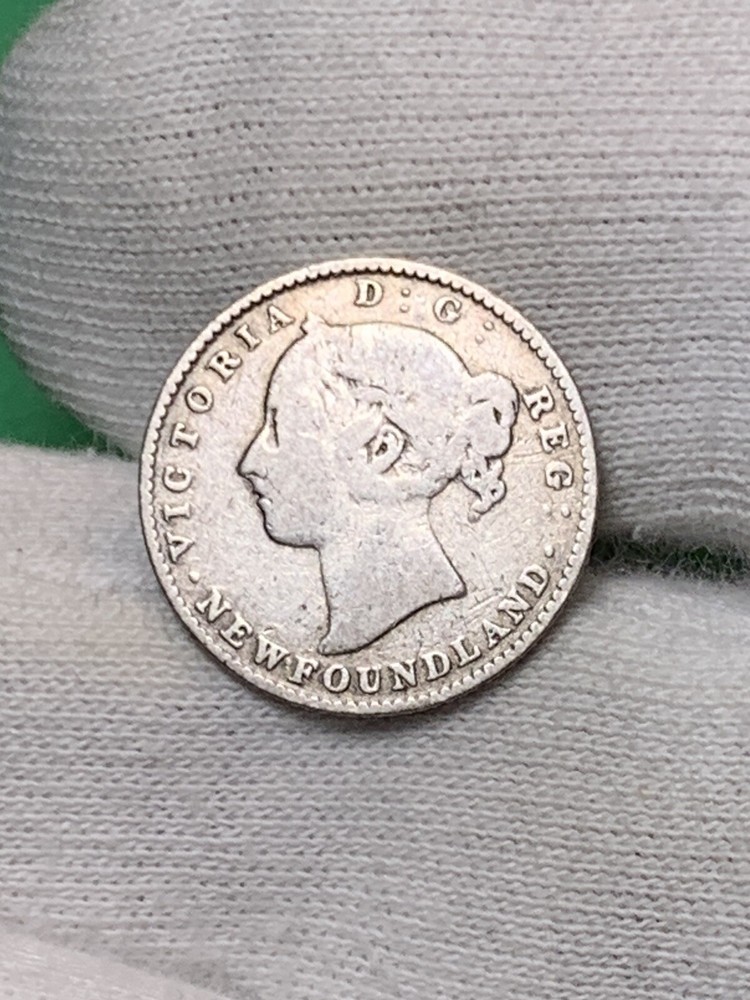 1896 Newfoundland Silver 10 Cents (A1285)