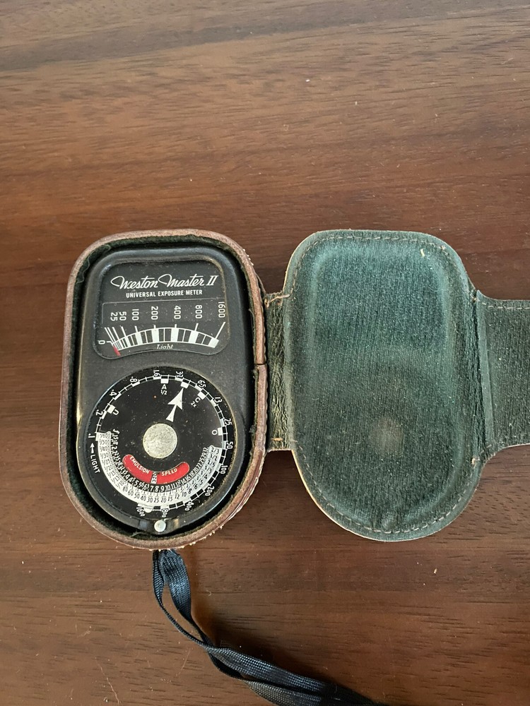 Vintage Weston Master II Exposure Light Meter Model 735 - Good Condition