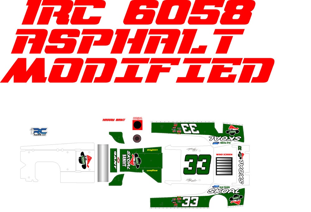 1RC ASPHALT MODIFIED 1RC6058  WRAP HARRY GANT THEME