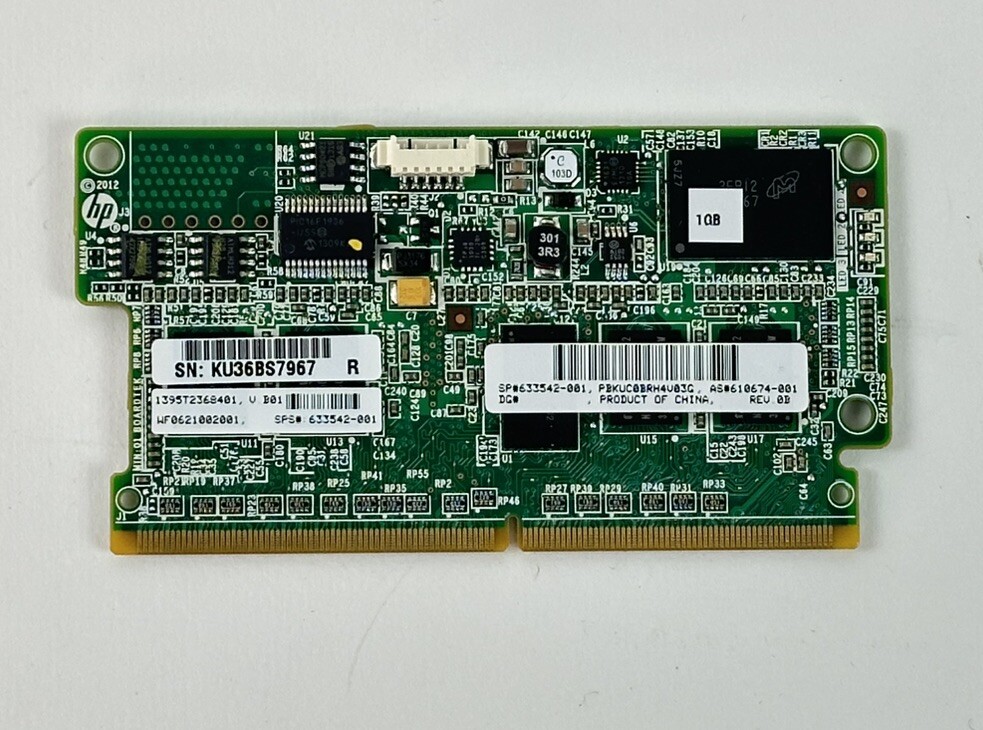 HP 610674-001 Smart Array 1GB Cache Module Controller mini DIMM