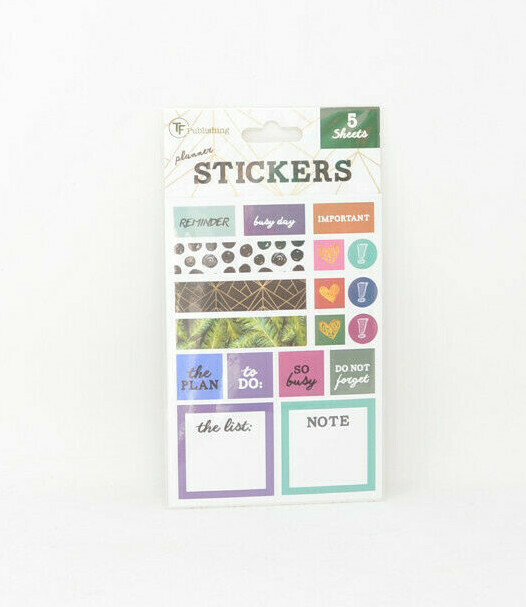 Planner Stickers, 5 Sheets