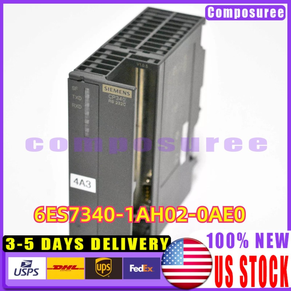 New Siemens 6ES7 340-1AH02-0AE0 6ES7340-1AH02-0AE0 SIMATIC S7-300 CP 340