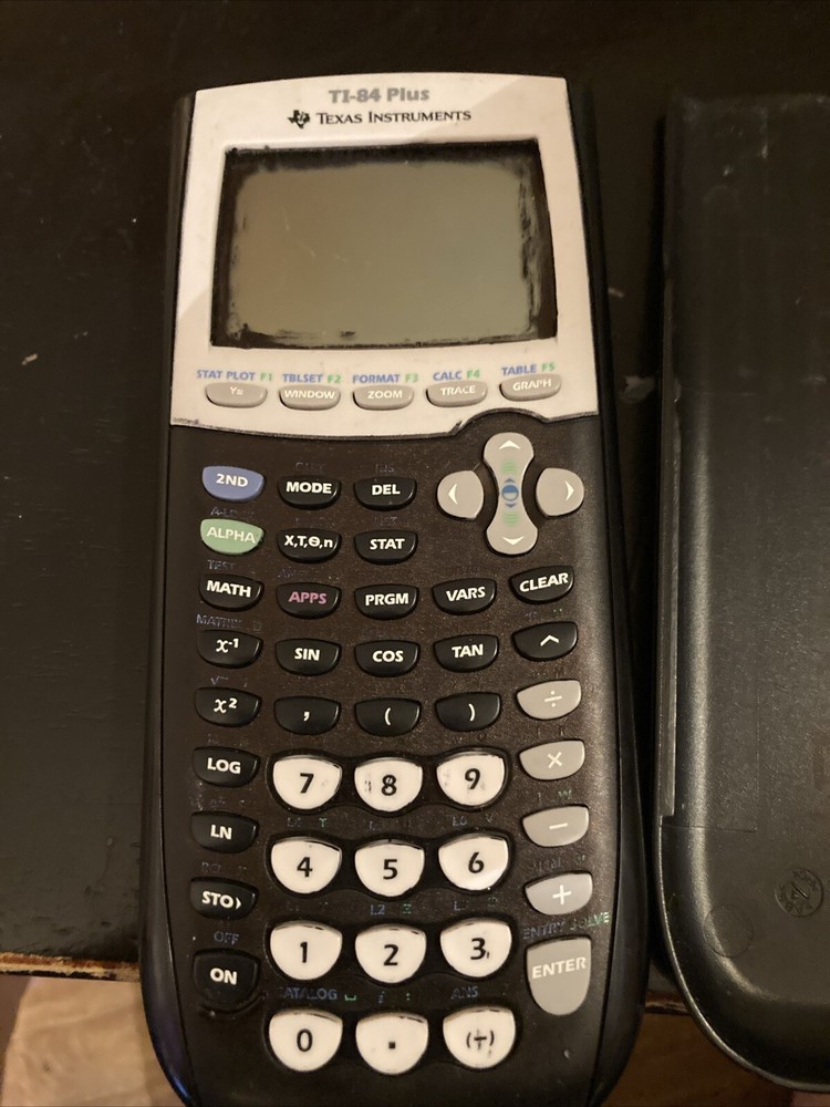 Texas Instruments TI-84 Plus   Graphing Calculator - Black Needs Batter