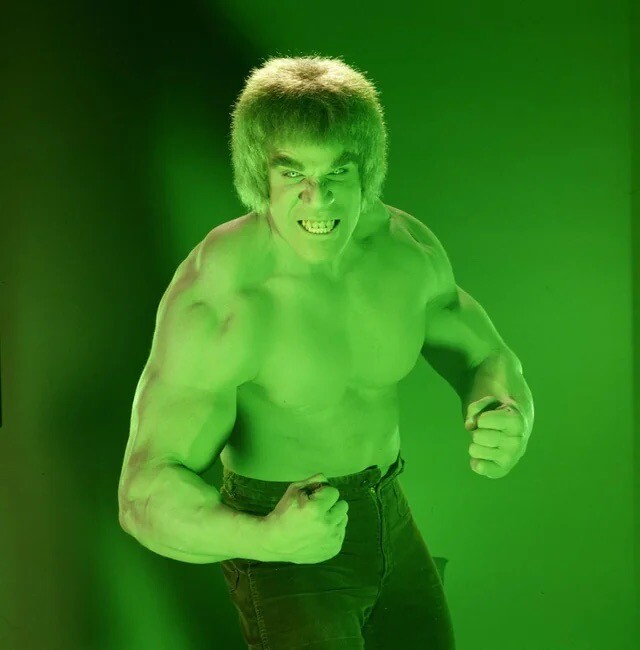 Incredible Hulk Original Costume Paint Prop Marvel
