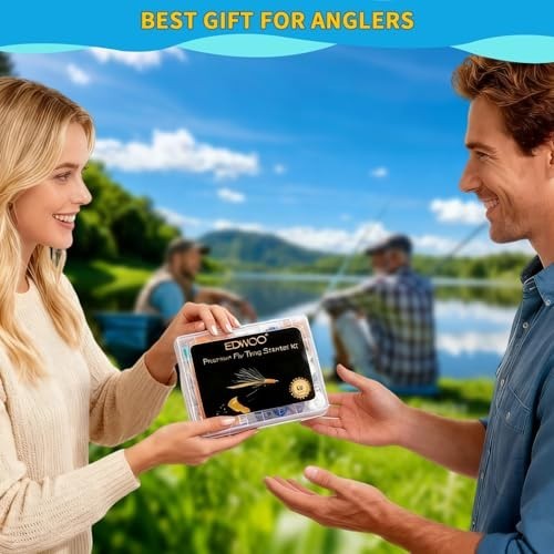 87pcs Fly Tying Starter Kit - Tools, Hooks, Thread, Chenille & Accessories