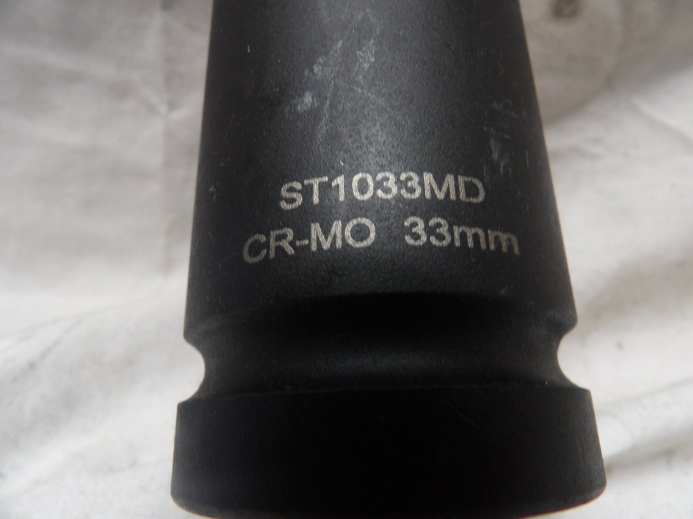 Deep Well Impact Socket 1" Drive 33mm ST1033MD