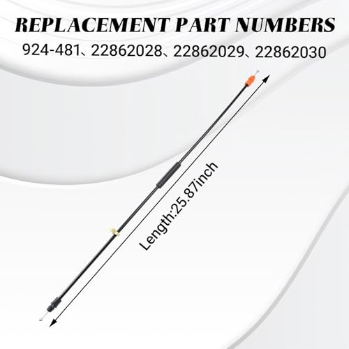 25.8" Door Latch Cable, Inside Door Handle Latch Release Cable Compatible with