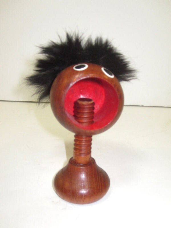 Vintage Teak Nut Cracker Mid Century Modern