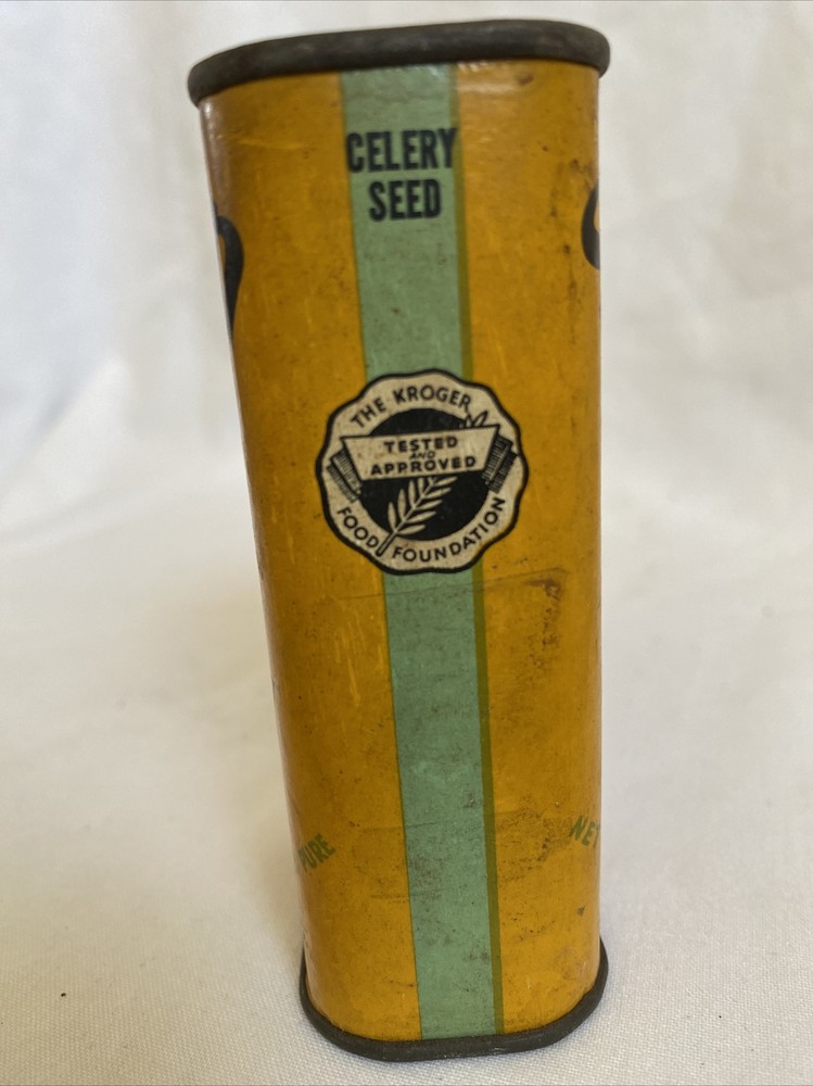 Vintage Spice Tin SUDAN Celery Seed