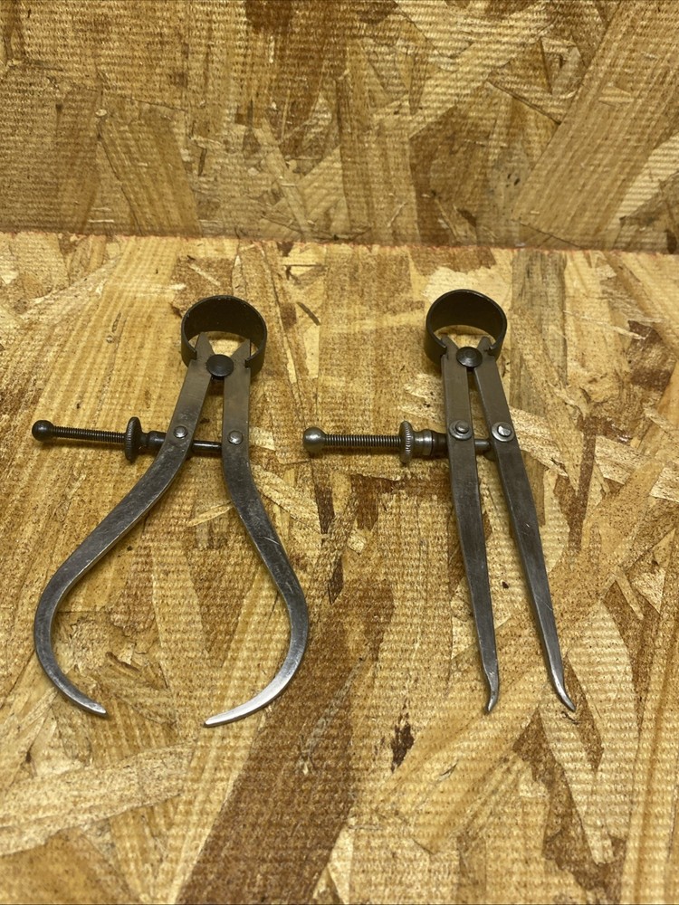 Antique Inside And Outside Calipers