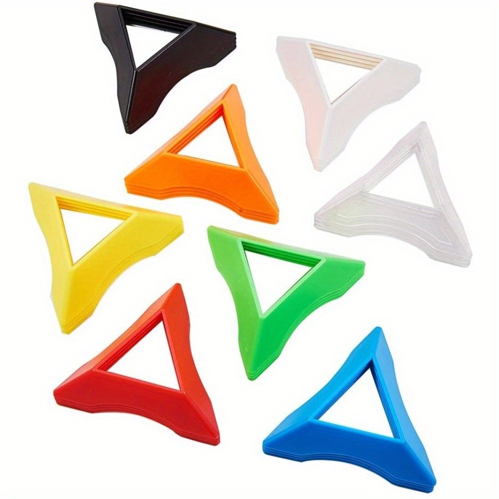 1set Plastic Speed Magic Cubes Base Holder Frame Early Learning Game Gifts Mixed