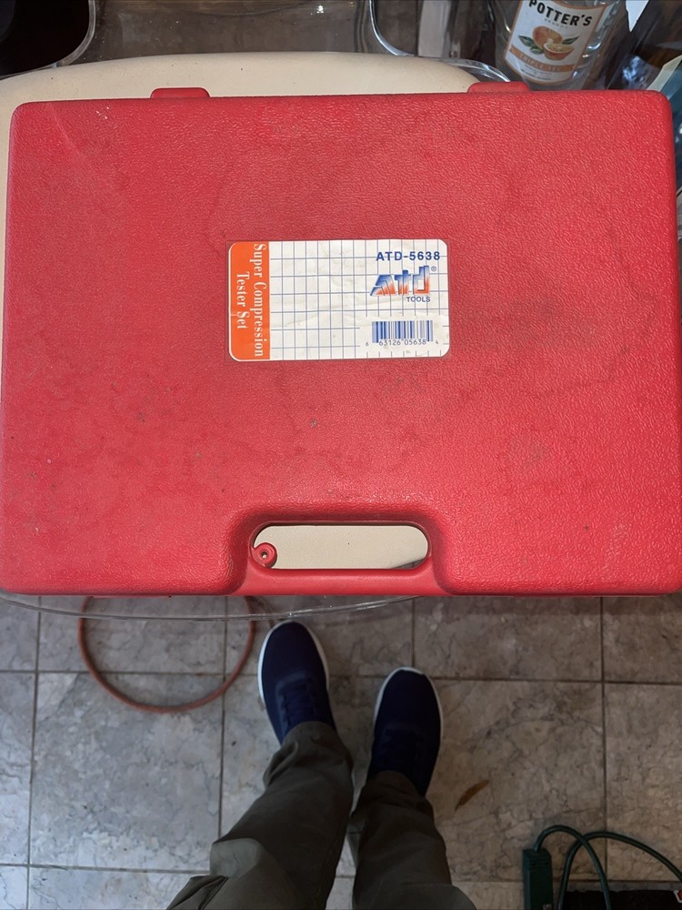 ATD-5638 ADT Tools Super Deluxe Compression Testing Kit With original Case