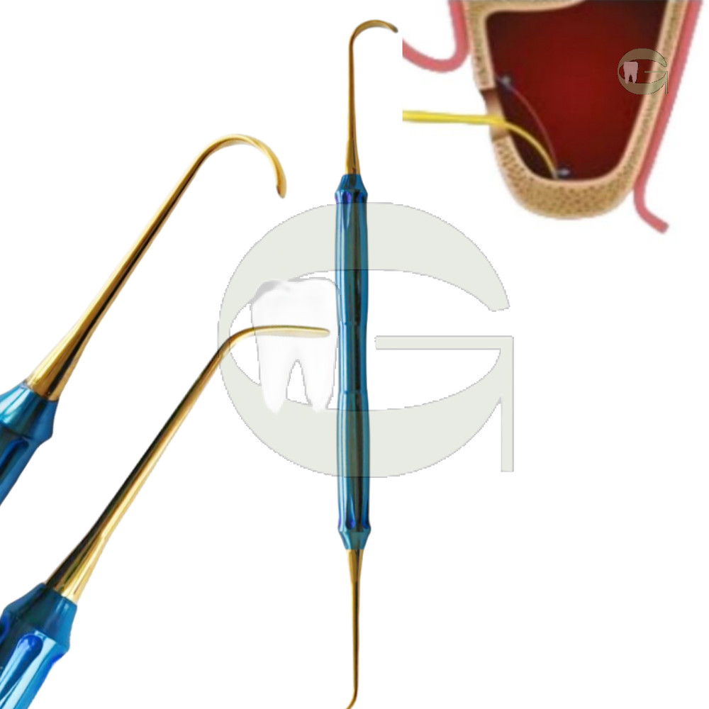 Dental DASK Handle Sinus Lift Membrane Elevator Approach Crestal Lateral Window