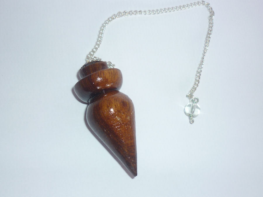 LARGE ROSEWOOD PENDULUM earth handmade divination