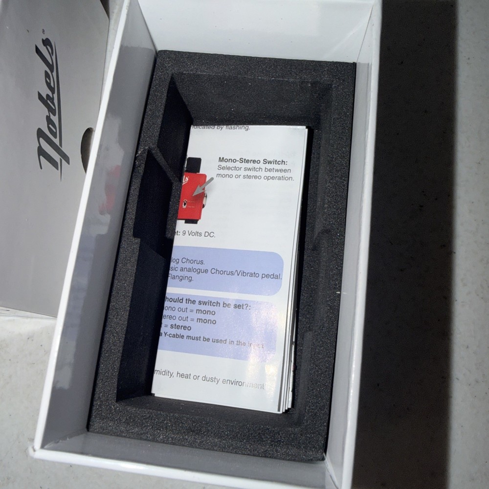 Nobels CHO-mini Stereo Chorus Pedal