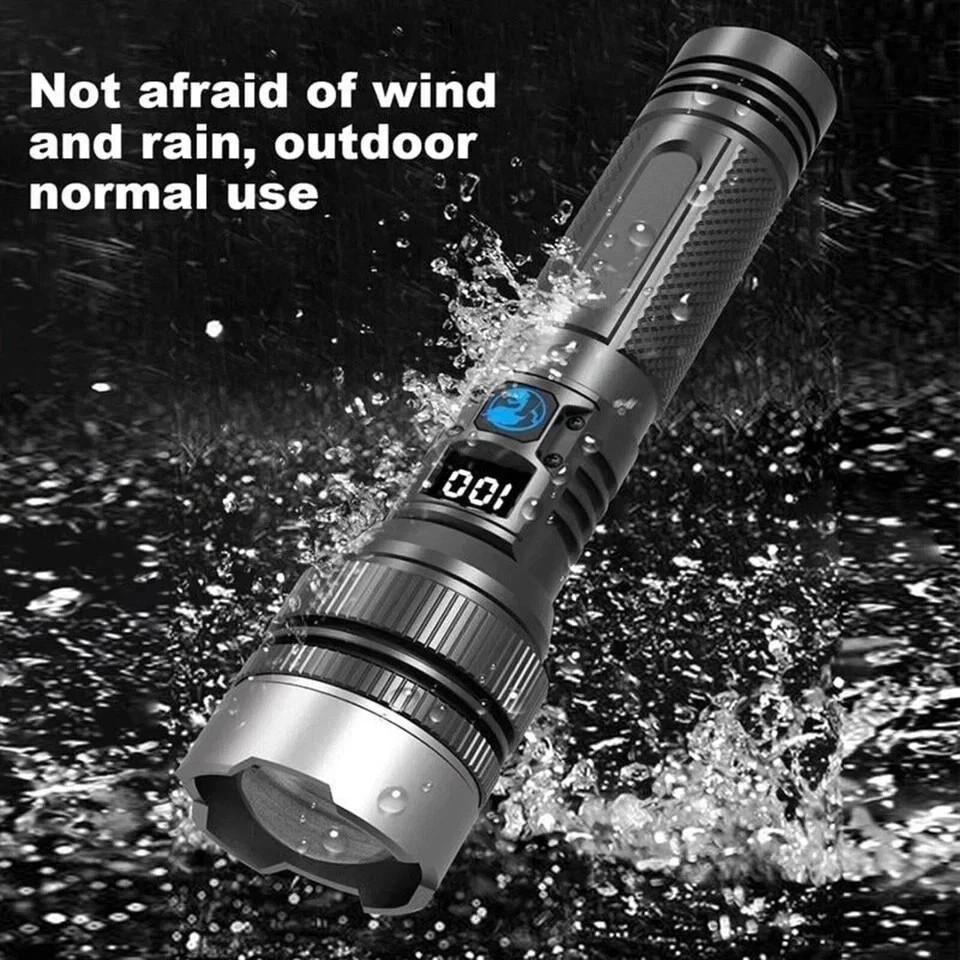 The Ultimate Survival Flashlight Camping Survival Emergency Disaster Flashlight