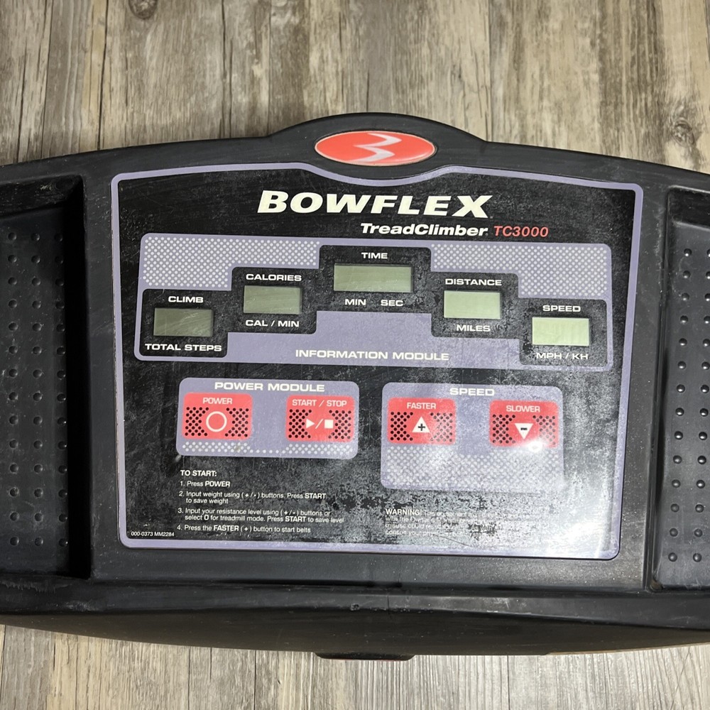 Bowflex Treadclimber TC3000 Display Console Monitor