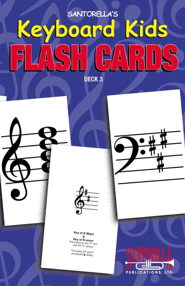 Keyboard Kids Flashcards * Deck 2 * Ships Directly from Publisher!