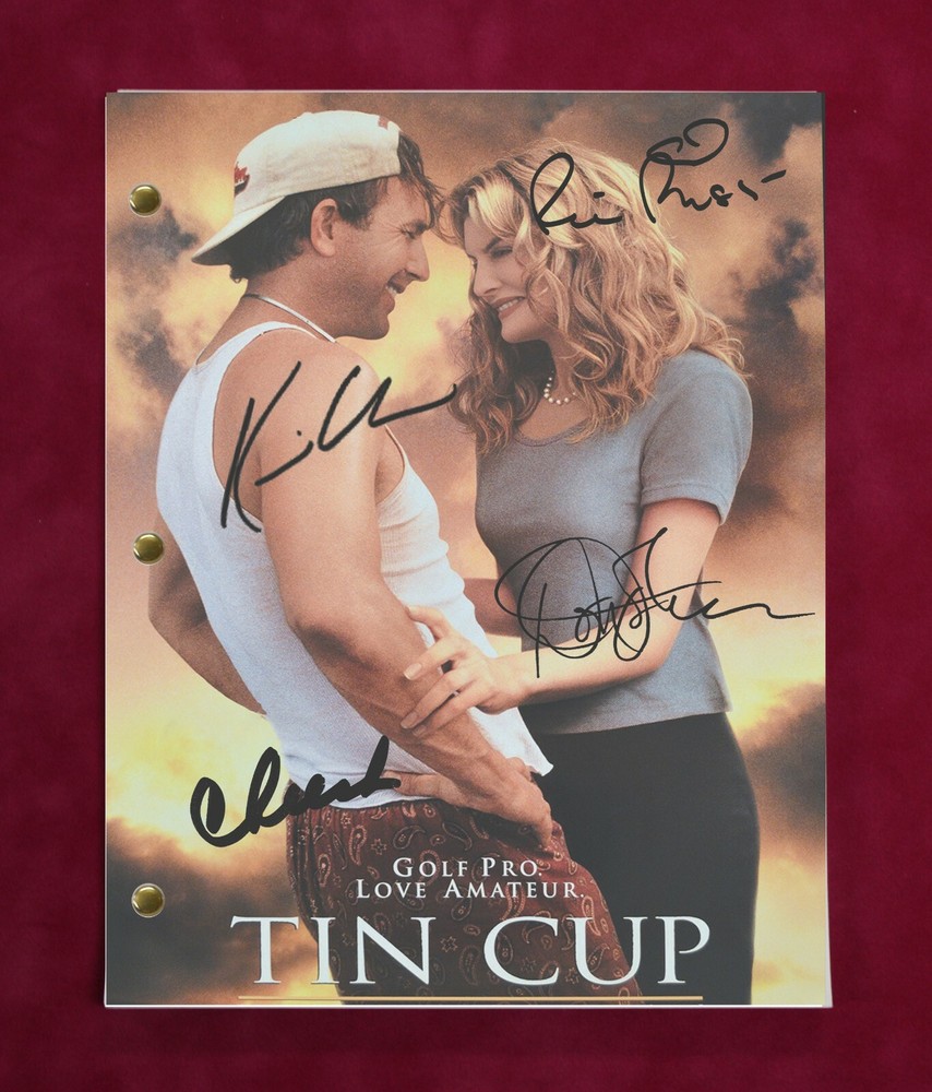 Tin Cup with reproduction signatures