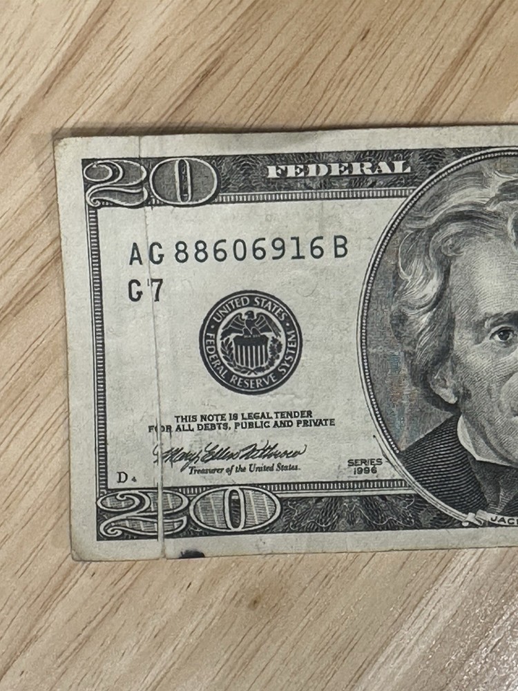 $20 Error Bill
