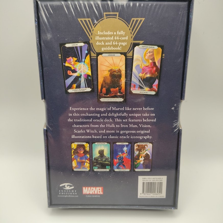 Marvel Magic of Marvel Oracle Deck 44 Cards Guidebook Tarot Style Set NIB