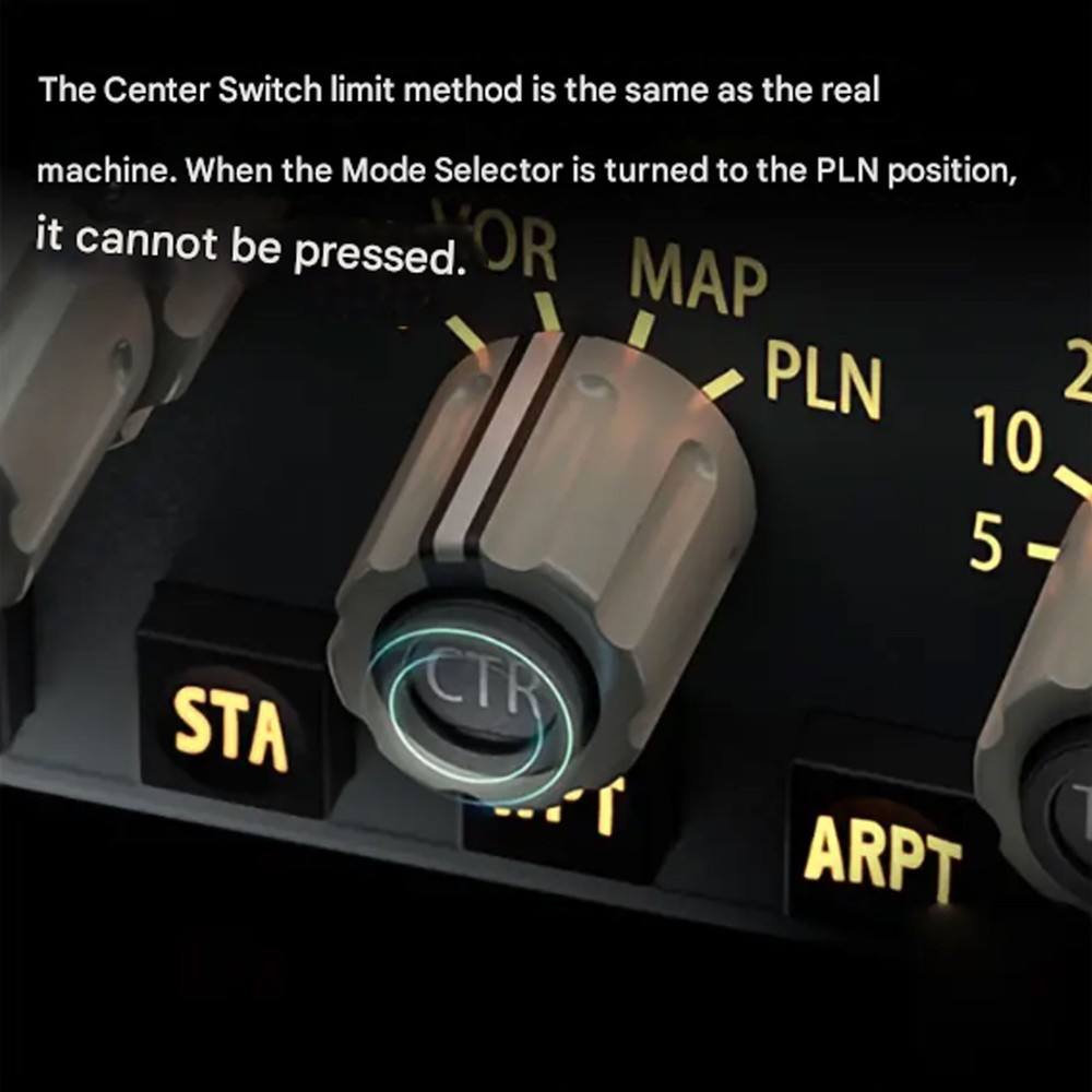 WINWING PDC 3M Flight Control Panel for X-Plane MSFS Flight SimulatormhzDCA