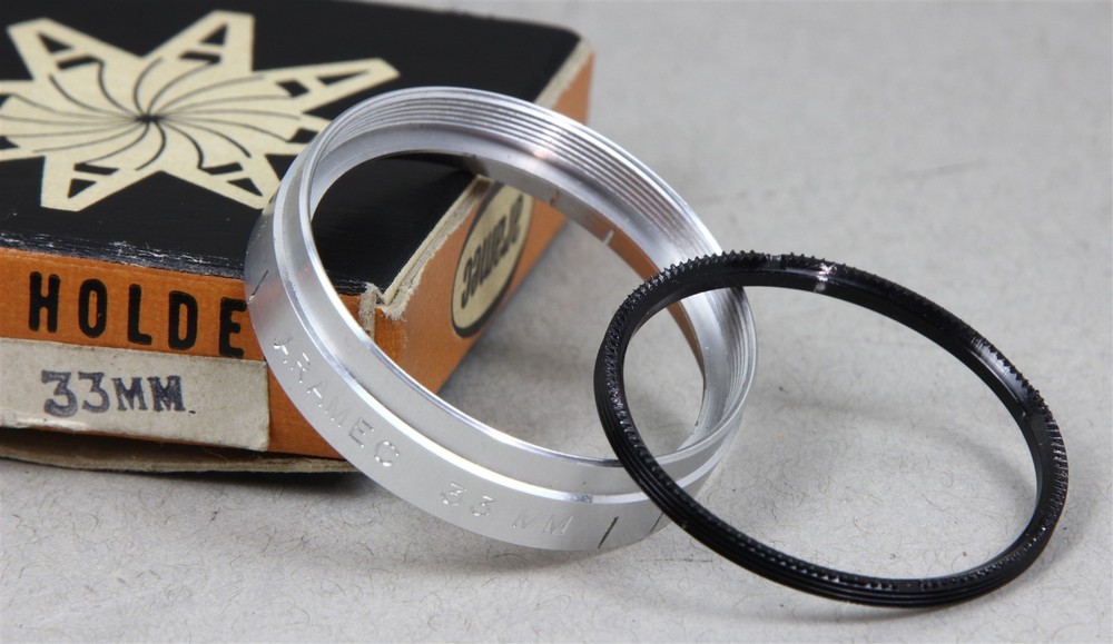 33mm Push-On Aramec Filter Holder/Adapter Ring (holds 31mm Diameter Filter)