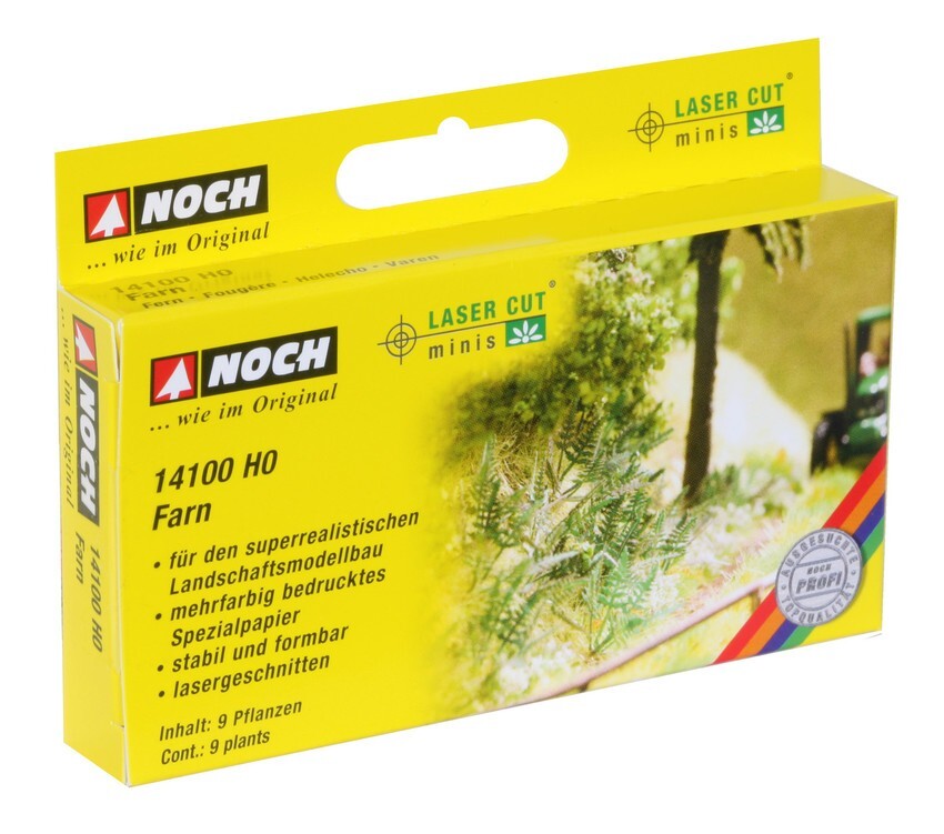 HO Scale Scenery - 14100  - Fern - Kit