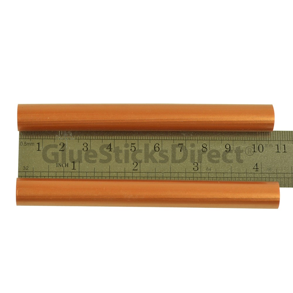 GlueSticksDirect Copper Metallic Colored Glue Sticks 7/16" X 4" 5 lbs