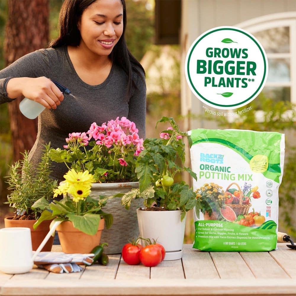 6 qt. Organic All Purpose Potting Mix Soil
