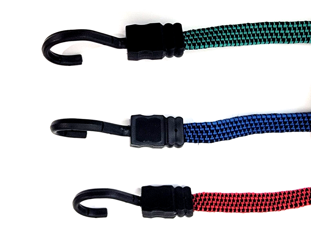 HAUL-MASTER Assorted Length Elastic Tie Downs, 6-Piece