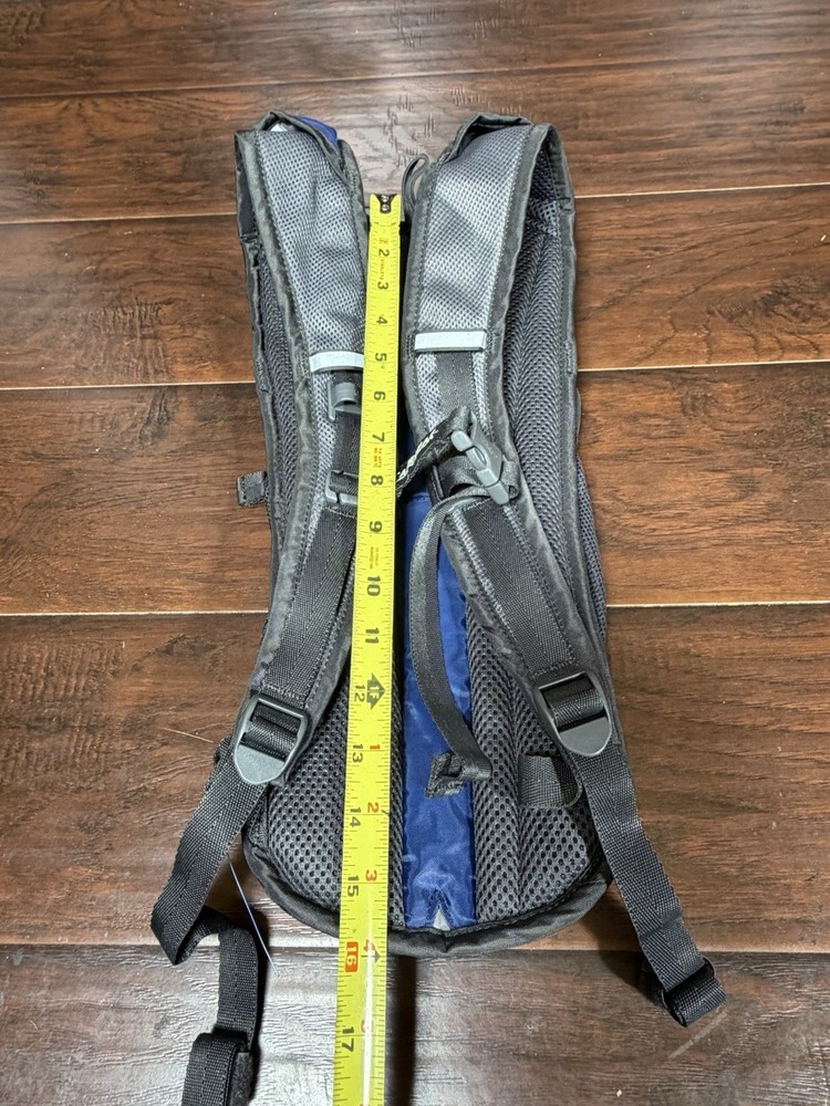 Camelbak Rogue Hydration Pack Blue No Bladder Hiking Running Backpack Used
