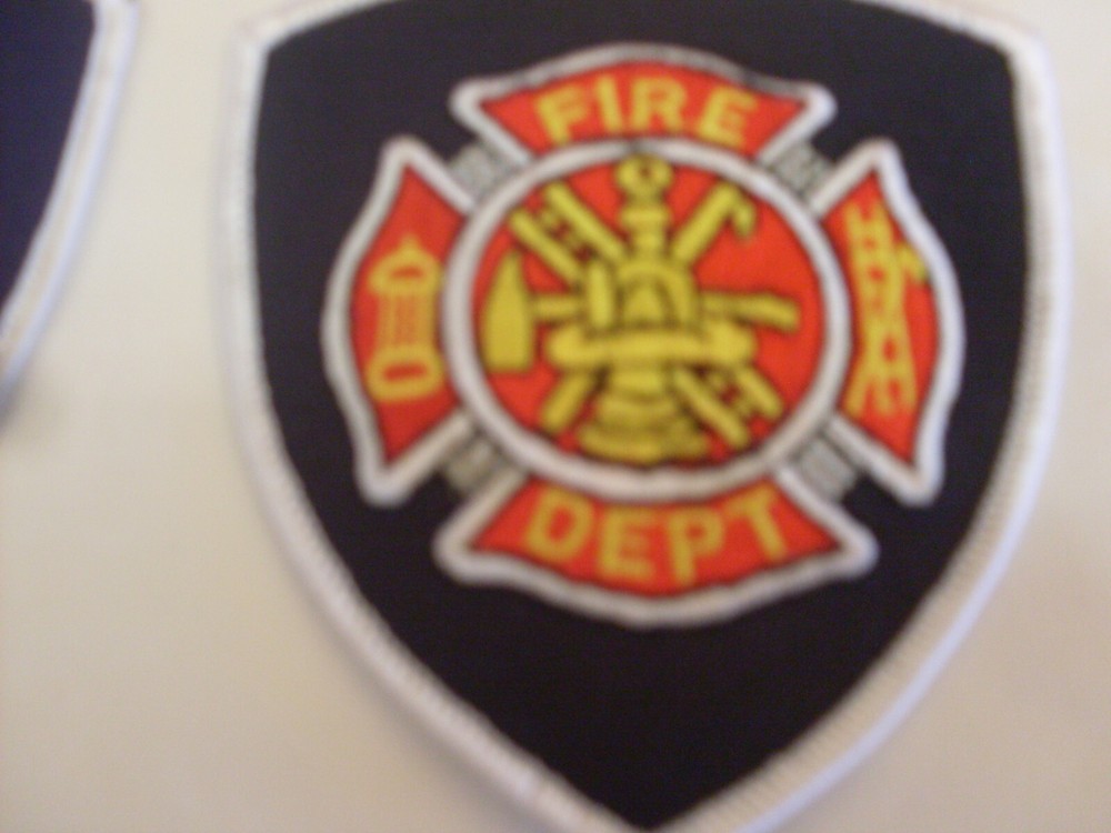 Fire fighter firefighter 9 patch collection patches embroidered for display