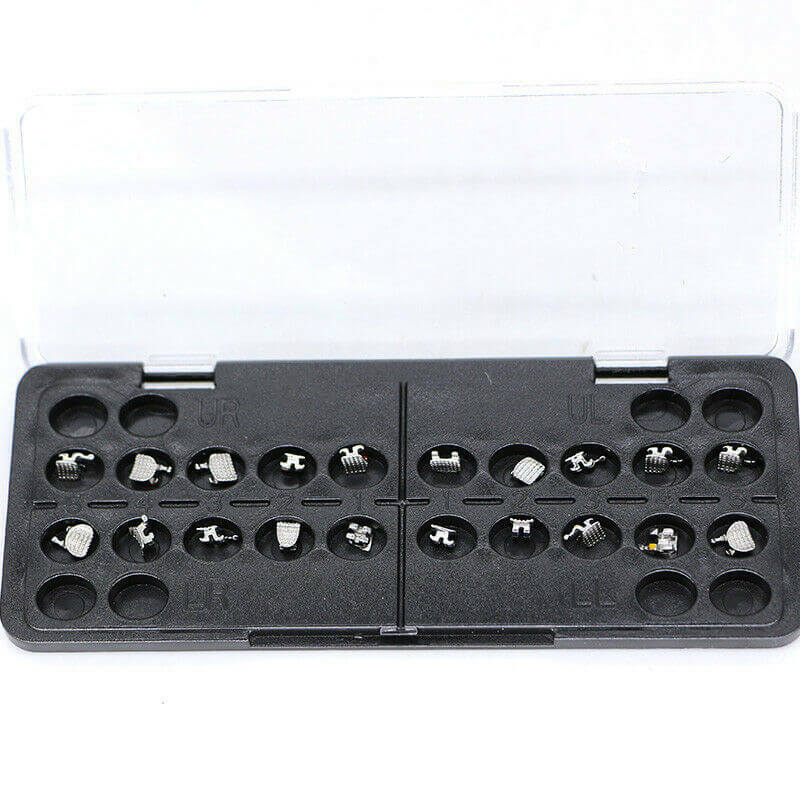 10 Kits! ROTH .022" Ortho Brackets, MIM, 345 Hooks, 20pc/Kit.