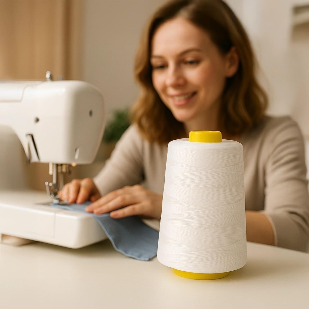 6 Strands Sewing ThreadHeavy Duty Sewing Thread 656.2 Yards EachPolyester Thr...