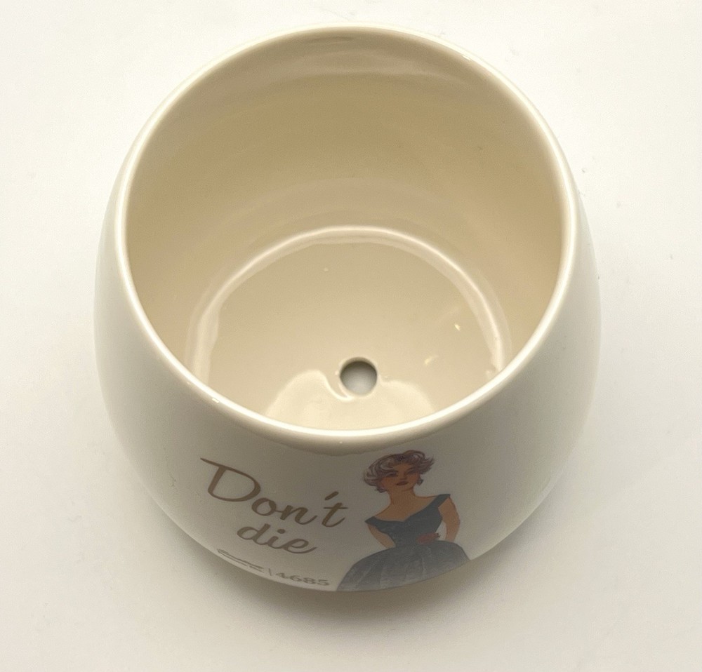 Don't Die Simplicity Pattern No. 4685 Ceramic Mini Planter