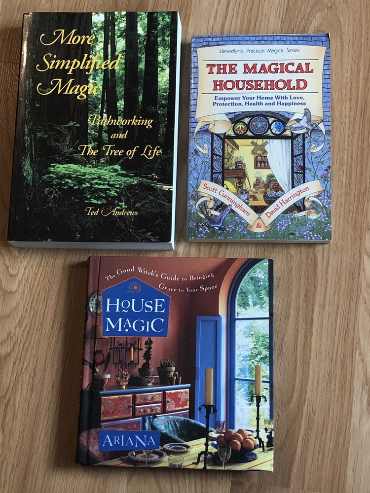3 MAGIC RELATED BOOKS