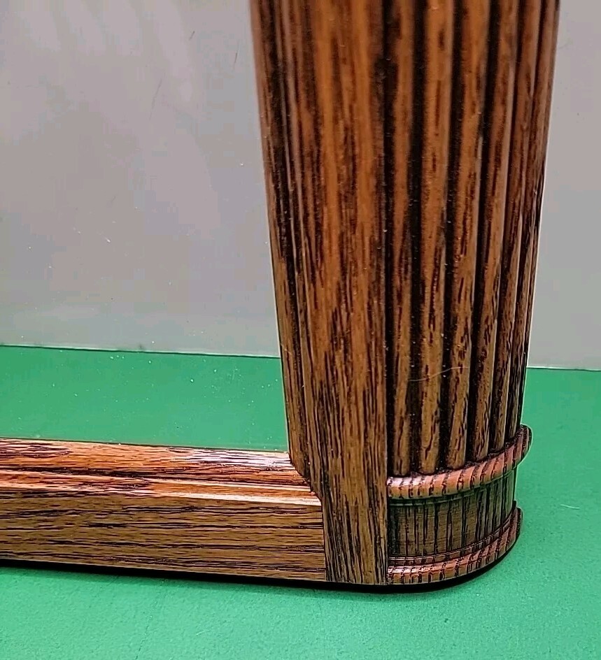 Sandringham Wall Clock Oak Front Door With Glass Replacement Part.