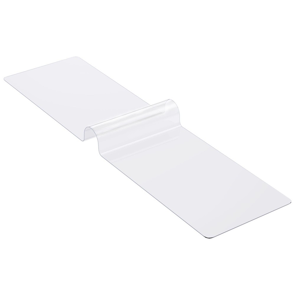 Plastic Table Cover 24 x 96 Inch 1.5 mm Thick Clear Table Protector Rectan