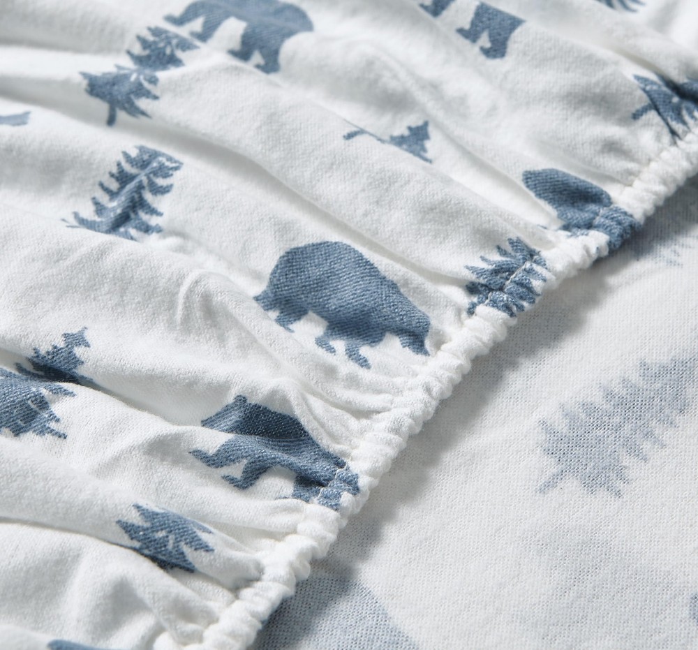 - Queen Sheets, Cotton Flannel Bedding Set, Brushed For Extra Softness, Cozy ...