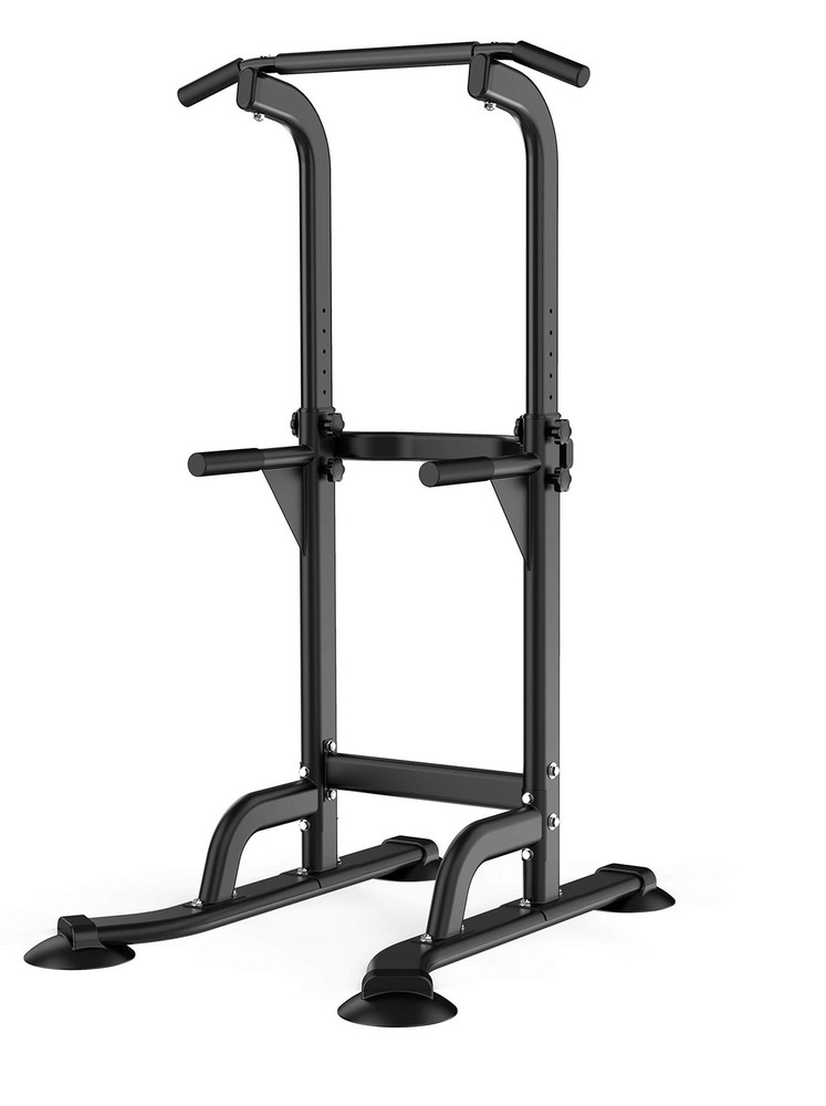 Power Tower Pull Up Bar and Dip Station, Multi-Function Home Gym, Strength Tr...